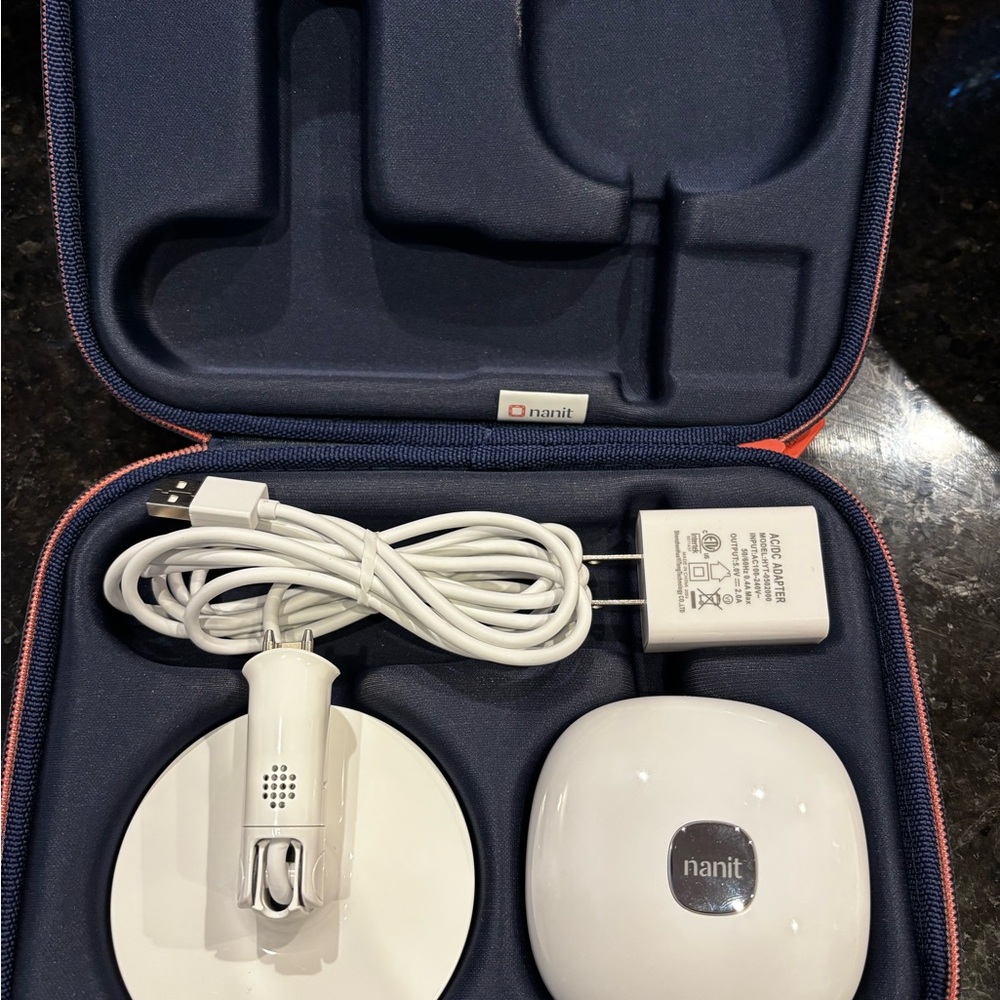 Nanit White Baby Monitor Travel Case